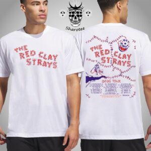 The Red Clay Strays 2025 Get Right Tour Dates Two Sides Unisex T-Shirt