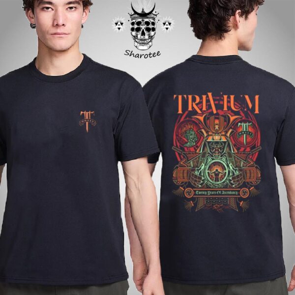 Trivium Ascendancy 20th Anniversary Limited Edition Two Sided Unisex T-Shirt