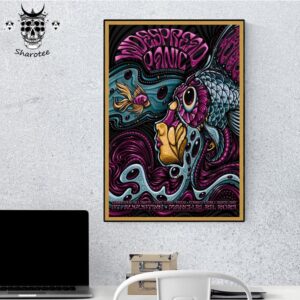 Widespread Panic Concer At Augustine Amphitheatre Augustine Florida From March 21st To 23rd 2025 Wall Decor Poster Canvas