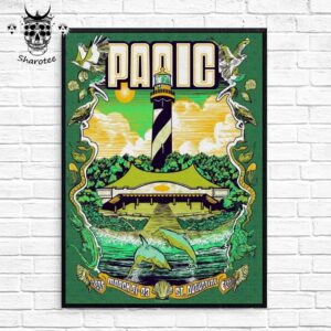 Widespread Panic Concert At The St Augustine Amphitheatre St Augustine Florida On March 21-23 2025 Wall Decor Poster Canvas